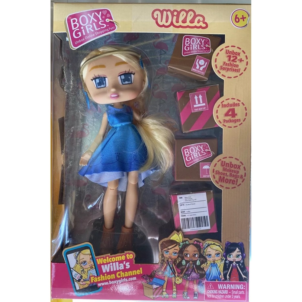 "Boxy Girls"  WILLA Doll 12" Fashion Surprises With Blind Boxes